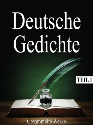 cover image of Deutsche Gedichte
